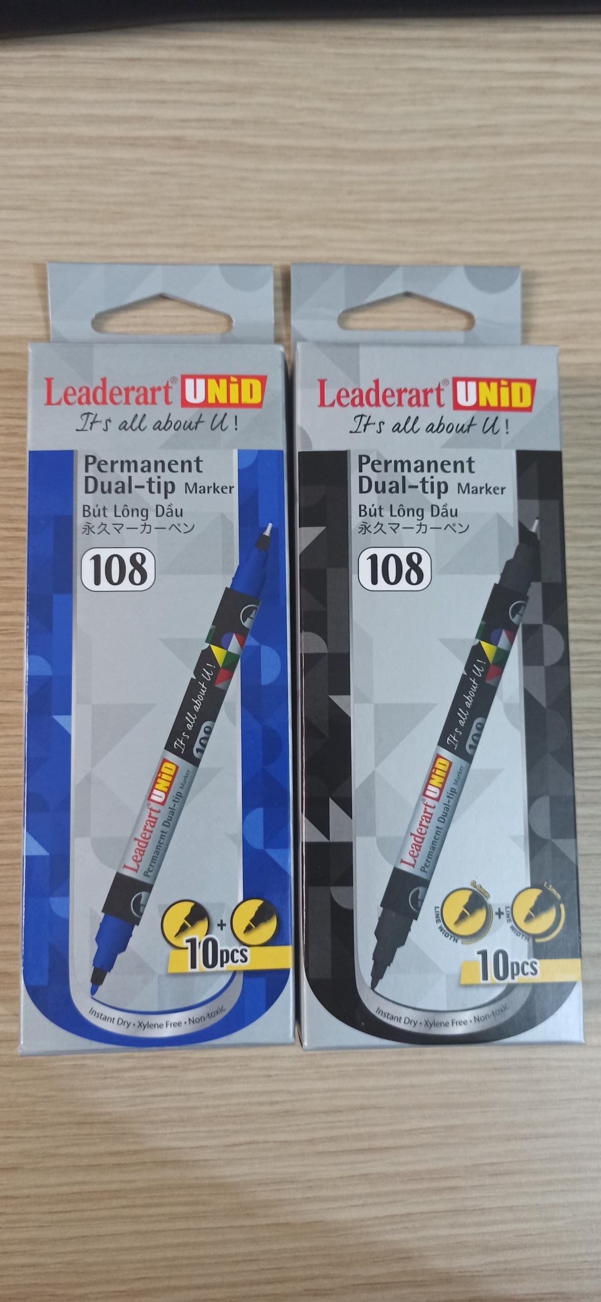 Bút dạ kính Leaderart UNiD - 108