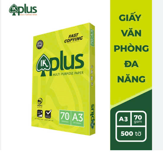 Giấy IK Plus A3 ĐL 70/90